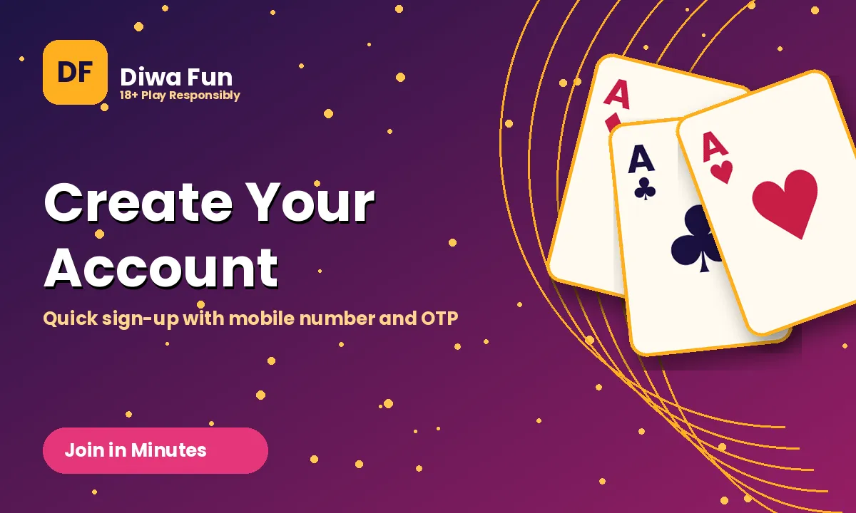Create your Diwa Fun account banner